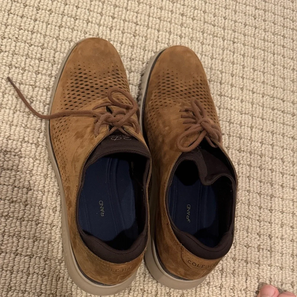 Men's Brown Suede Shoes Cole Haan 11.5